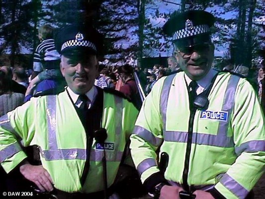 The local Constabulary, 1998
Everyone has a smile on the Show day
