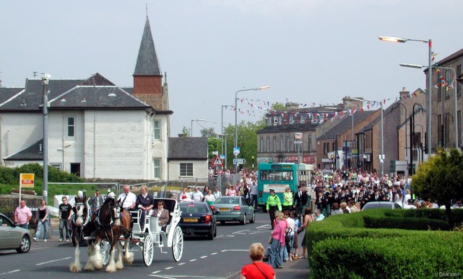 2007 Parade through the village
