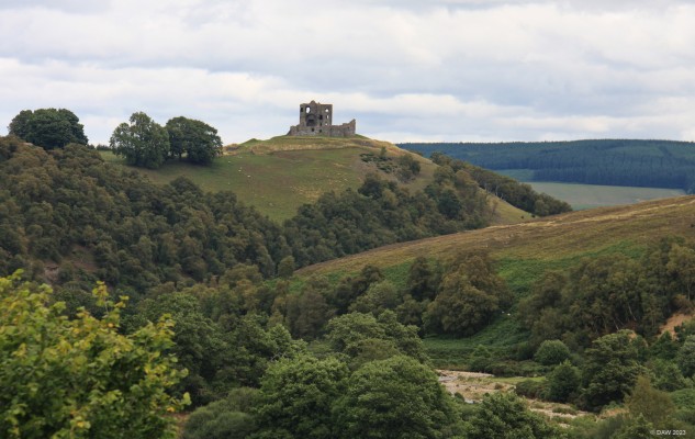 Auchindoun Castle
A distant view of the 15th Auchindoun Castle showing its prominent position on top of a hill.  [url=http://www.streetmap.co.uk/map?X=334887&Y=836382&A=Y&Z=120/] Map location. [/url]
