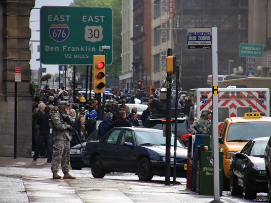 Action at the Court House, World War Z, Glasgow
