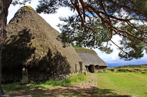 Baile Gean Township, Highland Folk Museum, Newtonmore 
A reconstruction of a 17th century highland township
