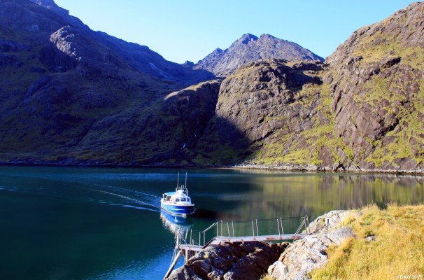 Bella Jane, Loch na Cuilce
Bella Jane arriving from Elgol at Loch na Cuilce on Skye.  If you ever visit Elgol I'd recommend this boat trip over to see Loch Coriusk, especially on a day like this.  [url=http://streetmap.co.uk/map.srf?X=148640&Y=819575&A=Y&Z=120/] Map location. [/url]
