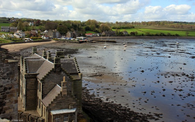 Blackness Village
A view of the village of Blackness from Blackness Castle. In 1389 a Royal Charter was given to Blackness to serve as the port for Linlithgow until it was superseded in 1860 by Bo'ness.  Today nothing remains of that period and the oldest houses date from the 19th century.  [url=http://streetmap.co.uk/map.srf?X=305580&Y=680280&A=Y&Z=120/] Map location. [/url]
