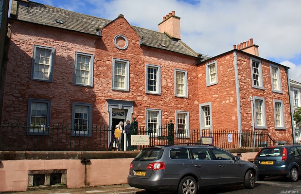 Broughton House, Kirkcudbright
The 18th century home and studio of the artist E A Hornel from 1901 until 1933.  The house and gardens are open to the public and are in the care of the [url=http://www.nts.org.uk/Property/14/] National Trust for Scotland. [/url]
