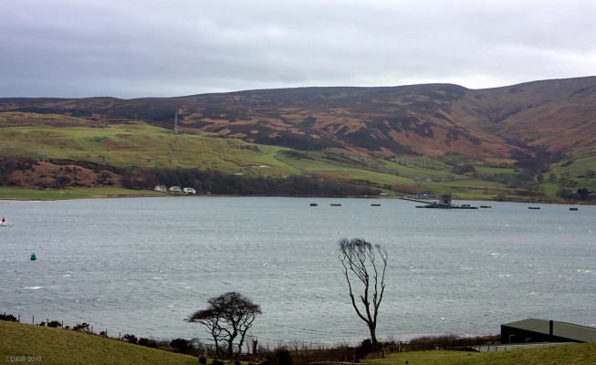 Campbeltown Loch NATO jetty
Built in the 1960's at the height of the cold war this is one of 4 similar fuel depots on the west coast of Scotland designed to supply Royal Navy and NATO forces.  They are capable of handling Gas Oil and Aviation fuel and the total capacity of all 4 depots is 600 million litres.  Today they are operated commercially. [url=http://www.streetmap.co.uk/map.srf?X=173885&Y=620965&A=Y&Z=120/] Map location. [/url]
