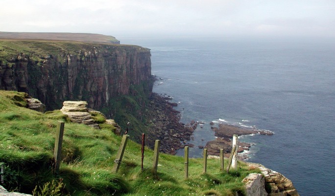 The Cliffs of Dunnet Head, Caithness
The red sandstone cliffs of Dunnet head, they rise to some 120m at Dunnet Head Lighthouse. [url=http://streetmap.co.uk/map?X=320245&Y=976811&A=Y&Z=115/] Map location. [/url]
