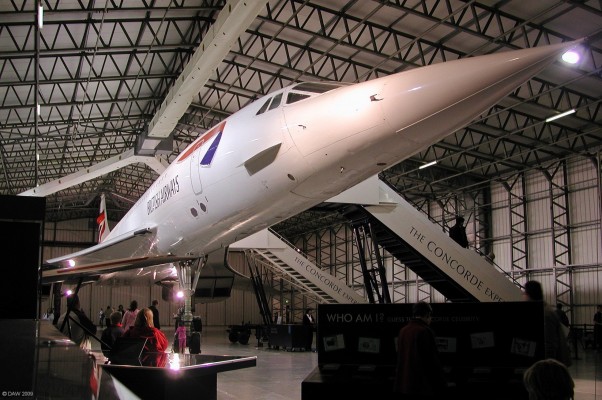 Concorde G-BOAA, Museum of Flight, East Fortune
Even after 40 years the elegant lines of Concorde still impress the on looker.  There was no other civilian aircraft like it and no replacement is likely any time soon.   

