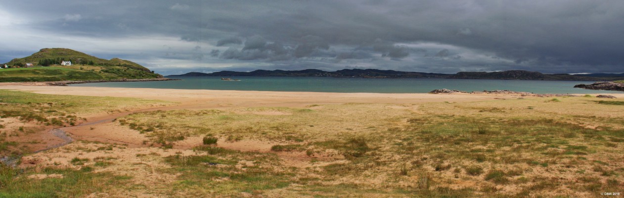 Cove Beach, Loch Ewe
Cove Beach, before the rain.  One of the many unspoilt long sandy beaches on the north west coast of Scotland.  Not long after this photo was taken it chucked it down, but that's Scotland.  [url=http://streetmap.co.uk/map.srf?X=181453&Y=888512&A=Y&Z=120/] Map location. [/url]
