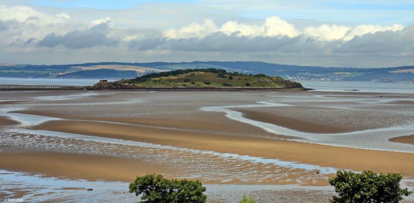 Cramond Island, Rover Forth
Cramond is a small tidal island on south side of the River Forth at the village of Cramond.  Little evidence of early occupation exists today but it is thought to have used as a fortification in the past.  Fortifications constructed during both the first and second World Wars still remain. [url=http://streetmap.co.uk/map.srf?X=320091&Y=676961&A=Y&Z=120/] Map location. [/url]
