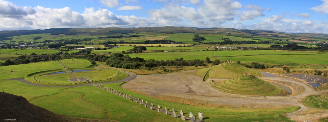 The Crawick Multiverse
The Multiverse is an unusual piece of landscape architecture designed by Charles Jencks.  It is a conceptual portrayal of the Universe around us.  Even if you aren't interested in Cosmology its still worth a visit for a walk round the structures and for the great views you get out over the landscape of Dumfries & Galloway. [url=http://www.streetmap.co.uk/map.srf?X=277378&Y=611607&A=Y&Z=120/] Map location. [/url]
