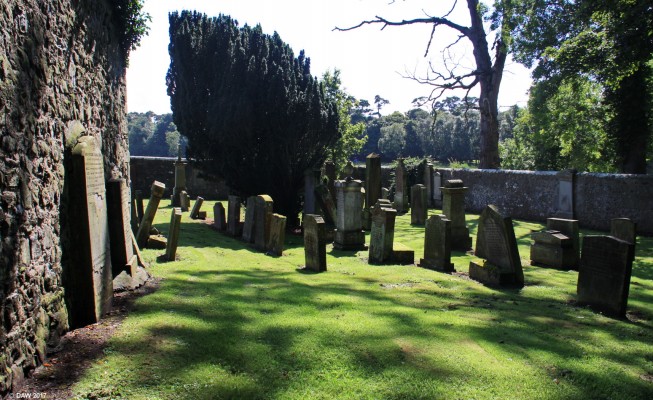 Crosbie Graveyard, near Troon
Some of the graves surrounding the ruins of Crosbie Kirk on the outskirts of Troon. [url=http://www.streetmap.co.uk/map.srf?X=234257&Y=629500&A=Y&Z=115/] Map location. [/url]
