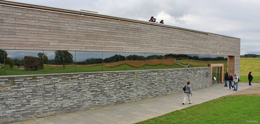 Reflecting on Culloden
The Culloden Battlefield [url=http://www.nts.org.uk/culloden/] visitor centre [/url] run by the National Trust for Scotland.  It even looks like somebody actually thought about the design with the battlefield reflected on its darkened windows.
