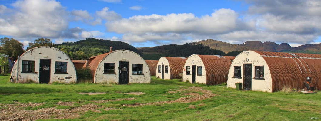 Cultybraggan Camp
Some of the old huts at the former PoW camp, [url=https://www.cultybraggancamp.uk/] Cultybraggan . [/url]
