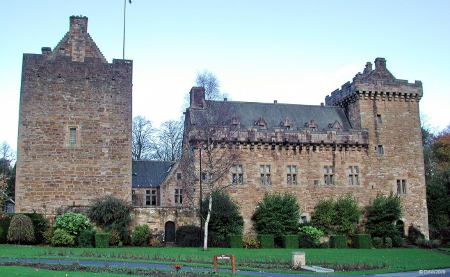 Dean Castle, Kilmarnock
[url=http://www.deancastle.com/]Dean Castle [/url] is a traditional 14th century tower house/keep (on the left) with a later 15th century palace (on the right).  It was built by the Boyd family who lived in the castle for some 400 years.  It was inherited by Thomas Ellis in 1899 and he spent time restoring to its former glory and in 1974 the family gifted the castle to the people of Kilmarnock.  Since 1976 it has been opened to the public.
