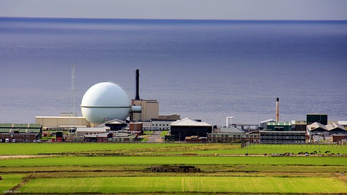 Dounreay Fast Reactor, Caithness
Dounreay Nuclear Power Development Establishment was established in 1955 to develop a Fast Breeder Reactor.  This remote area was chosen for safety in the event of an explosion.  The iconic sphere is that of the 2nd reactor which went critical in 1959. From 1962 until decomissioning in 1977 it delivered over 600 million kWh of electricity to the National Grid.  There was an initial idea of retaining the dome for historic reasons but that has now been abandoned which means it will eventually be demolished.
