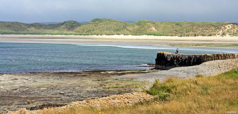 Dunnet Bay, Caithness
Looking over to Dunnet Bay from Castlehill.  [url=http://streetmap.co.uk/map.srf?X=319568&Y=968716&A=Y&Z=120/] Map location. [/url]
