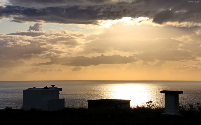 Sunset over Dunnet Head ROC post, 2009
[url=http://www.streetmap.co.uk/map.srf?X=320462&Y=976558&A=Y&Z=115/] Map location. [/url]
