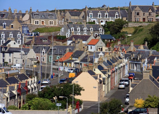 Findochty
Looking down on the old terraced houses in Findochty from the war memorial. [url=http://streetmap.co.uk/map.srf?X=345923&Y=867878&A=Y&Z=115/] Map location. [/url]

