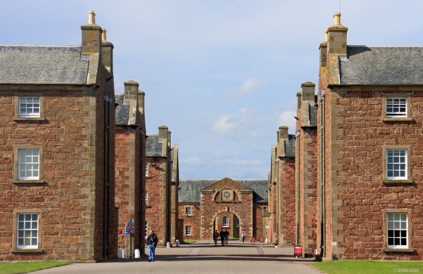 Fort George
A view down the centre of the Garrison buildings at Fort George. [url=https://streetmap.co.uk/map.srf?X=276325&Y=856756&A=Y&Z=115/] Map location. [/url]
