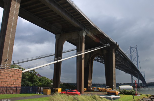 The Forth Road Bridge
Taken in 2016 from the shores of North Queensferry when the bridge was still the main crossing for road traffic.

