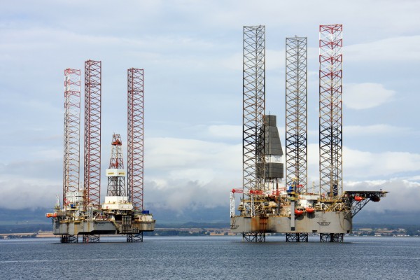Galaxy I and Monarch, Cromarty Firth 2017
Two of the jack-up oil rigs anchored in the Cromarty Firth in 2017.
