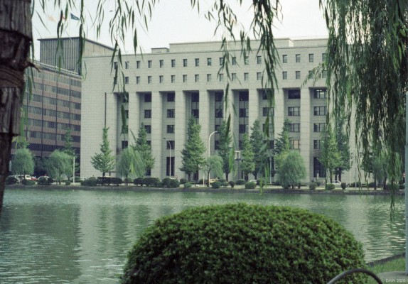 The former Headquarters of General McArthur, Tokyo, 1985
