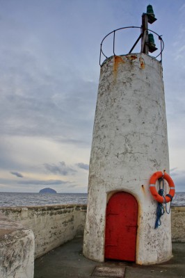 Girvan Harbour
Looking out from Girvan Harbour towards the Island of Ailsa Craig. [url=http://streetmap.co.uk/map?X=218010&Y=598306&A=Y&Z=120/] Map location. [/url]
