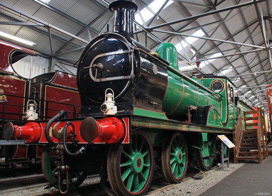 The Gordan Highlander
GNSR Class F (LNER Class D40) 4-4-0 on display at the Bo'ness & Kinneil railway Museum.   It was built in 1920 and is currently on loan from the Glasgow Museum of Transport.
