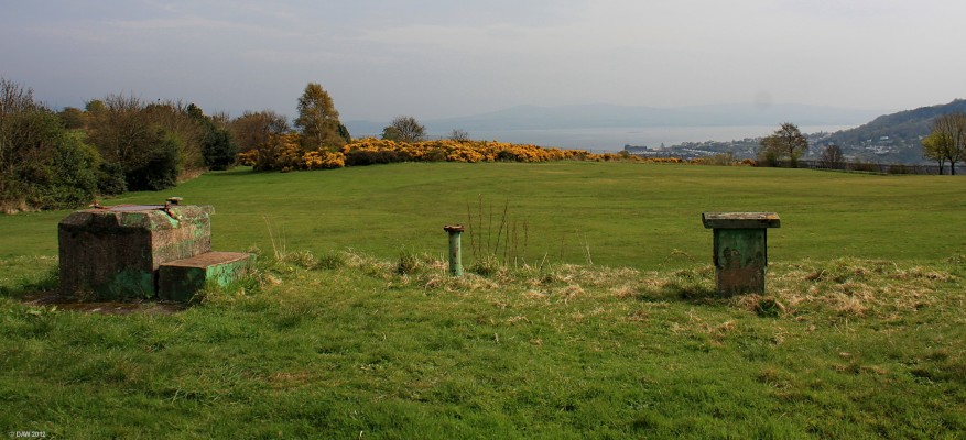 Gourock ROC post, 2010
Situated on top of Tower hill overlooking Gourock.  The post was opened in 1960 and closed in 1991. [url=http://www.streetmap.co.uk/map.srf?X=224005&Y=677242&A=Y&Z=115/] Map location. [/url]
