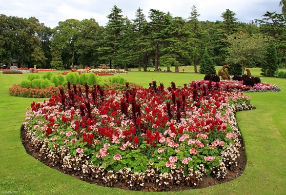 Grant Park, Forres
Grant Park was once the grounds for Forres House.  The land came into the posession of the town council through the generosity of local man, Sir Alexander Grant.  In 1924 it was formally opened as Grant Park.   [url=http://www.streetmap.co.uk/map.srf?X=304132&Y=859105&A=Y&Z=120/] Map location. [/url]
