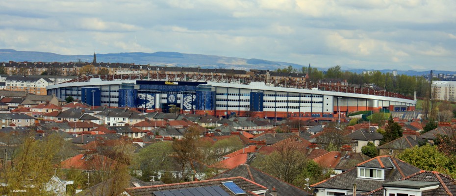 Hampden Park Football Stadium, Glasgow
Scotland's national Football Stadium seen from Kings Park.  [url=http://www.streetmap.co.uk/map?X=259504&Y=660384&A=Y&Z=115&ax=259477&ay=660552/] Map location. [/url]
