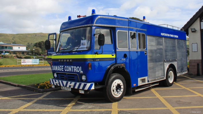 Vintage Fire Engine, Largs
Apparently this is what was on standby to prevent a meltdown at Hunterston Power Station, seen at the Largs Viking festival in 2013.
