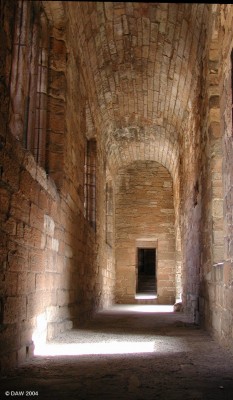 Inside Linlithgow Palace
