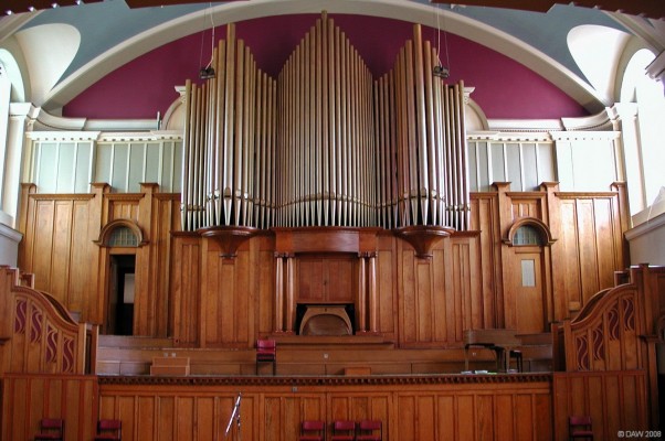 Inside Ayr Town Hall
Ayr town hall can hold up to 700 people, the organ was installed in 1903.
