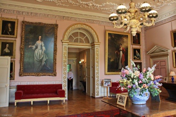 Inside Duff House, near Macduff
One of the rooms in Duff house, built in 1740 and designed by William Adam.  The House is open to the public and is now owned by Historic Scotland.
