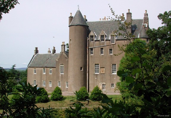 Kelburn Castle, near Fairlie
There has been a castle here since around 1140, the original Norman Keep was enclosed within a newer castle built in 1581.  The oldest part is on the right hand side of the picture.  The Castle has been in the same family all that time and is today lived in by the 10th Earl of Glasgow.  In 1977 the estate was opened to the public as [url=http://www.kelburncastle.com/]Kelburn Country Centre.[/url]
