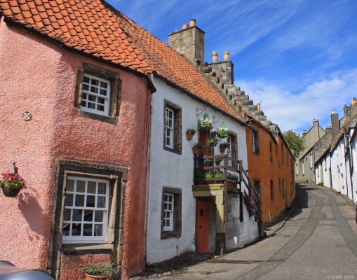 Culross, Fife
A view up Kirk street in the old part of Culross.
