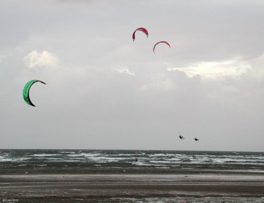 Kite Surfers, North Sands, Barassie
