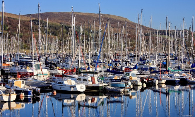 I'm sure I left my Yacht here somewhere
Largs Yacht Haven, 2009.

