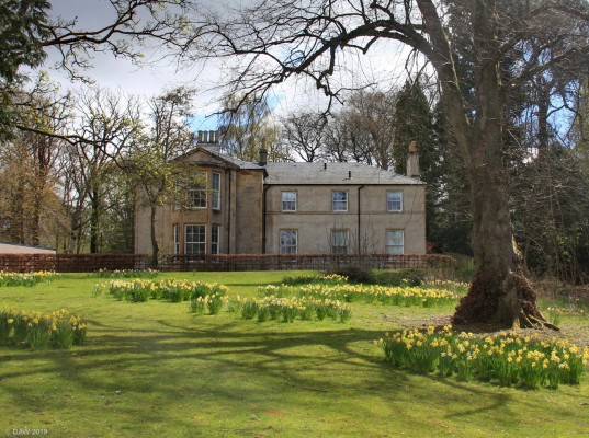 Linn House, Linn Park, Glasgow
Linn House was built in 1811 by the Rev. James Hall, the original owner of the estate.  The land was acquired by Glasgow Corporation in 1911 and consists of some 200 acres, making it Glasgows second largest Park after Pollock Park. [url=http://streetmap.co.uk/map.srf?X=258264&Y=659139&A=Y&Z=115/] Map location. [/url]
