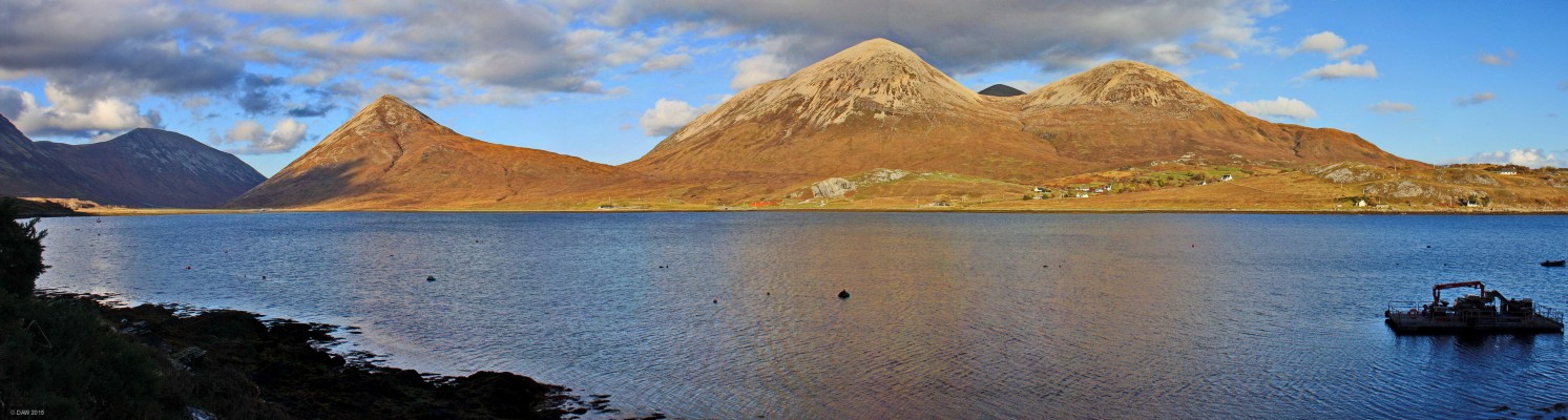 Looking across Loch Slappin, Isle of Skye
