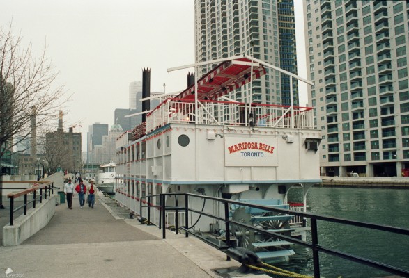 Mariposa Belle, Toronto harbour 1989
