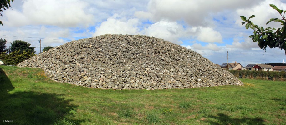 Memsie Round Cairn, Aberdeenshire
A well preserved example of a round stone built burial cairn thought to date from around 1700BC.  When excavated a beaker and a broken leaf shaped sword was found in the cairn.  [url=http://streetmap.co.uk/map?X=397780&Y=861932&A=Y&Z=115/] Map location. [/url]
