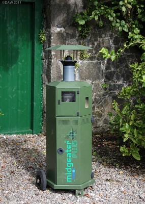 Midge Eater, Dunvegan Castle
Spotted in a corner of Dunvegan Castle Gardens, every garden in Scotland should have one, but they do say that if you kill one Midge a thousand will come to its funeral.  [url=http://www.streetmap.co.uk/map.srf?X=124856&Y=848995&A=Y&Z=115/] Map location. [/url]
