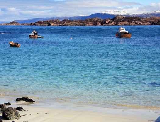 Looking towards Mull from Iona

