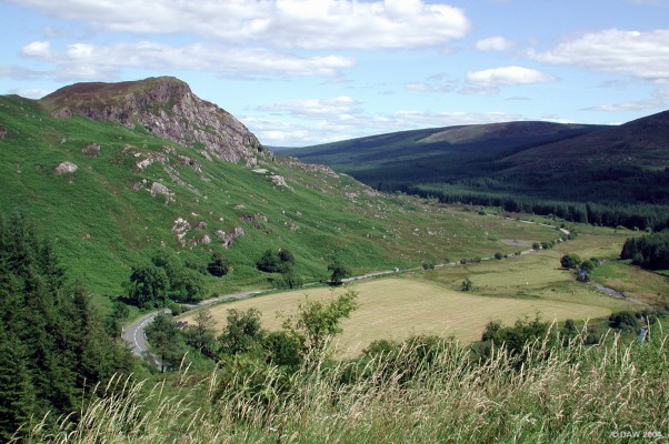 View from Murray's Monument, Galloway
