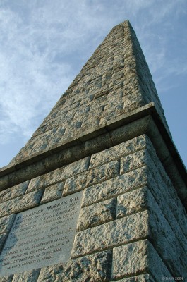 Murray's Monument, Galloway
This impressive obolisk lies about 10 miles outside Newton Stewart. It was erected in 1835 in memory Alexander Murray who was raised as a Shepherd boy on the Galloway hills and became professor of Oriental languages at Edinburgh Universtory
