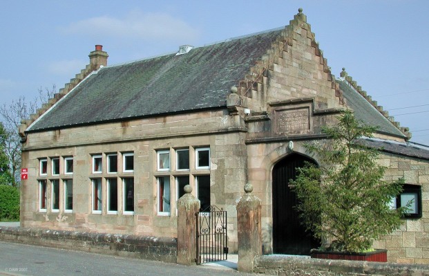 The Patrick Memorial Hall, Gateside
Gateside is a rural community of a few dozan houses just outside Beith.  Despite its size it has this well appointed village hall built in 1893. [url=http://www.multimap.com/map/browse.cgi?lat=55.7482&lon=-4.6078&scale=25000&icon=x/]Map location[/url]

