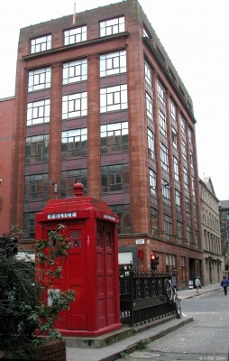 Police Box
Several of the old Police Boxes still exist around the city, possibly because they are made of re-inforced concrete and therefore not easy to demolish :-)
