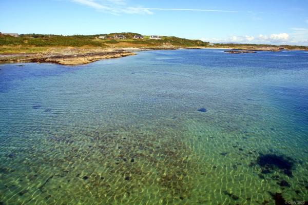 Port Meadhonach, Gigha
A view from the pier at Port Meadhonach on the Island of Gigha. [url=http://streetmap.co.uk/map.srf?X=164311&Y=646370&A=Y&Z=115/] Map location. [/url]
